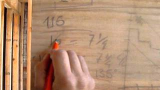 como hacer escaleras de madera 1CALCULO [upl. by Uhayile]