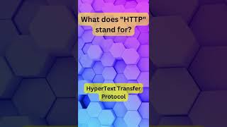 What does HTTP stand for  HyperText Transfer Protocol Explained WebTech InternetBasics [upl. by Violante]