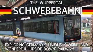 The Wuppertal Schwebebahn  Riding on one of the Worlds Weirdest and Unique Railways [upl. by Chainey412]