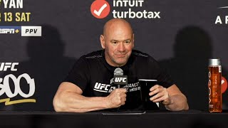 Dana White PostFight Press Conference  UFC 300 [upl. by Htyderem]